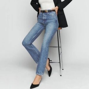 Reformation Cynthia Colorado High rise relaxed Long 26